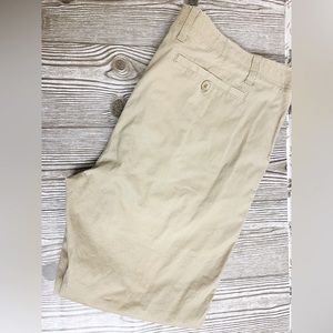 Pd&c stretch tan slacks size 42/30